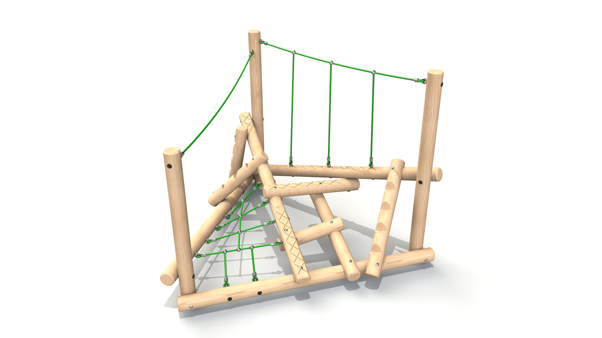 Clamber Stack Midi Climbing Frame
