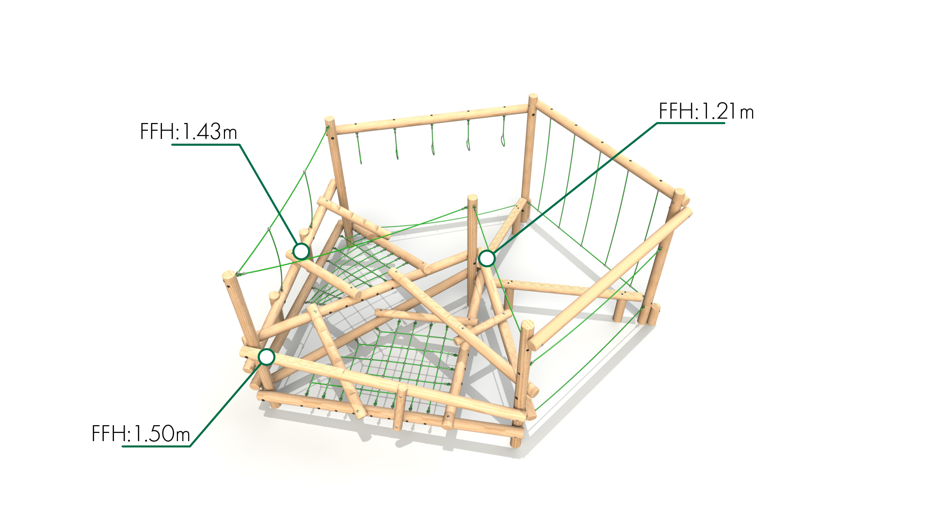 Clamber Stack Passo Climbing Frame