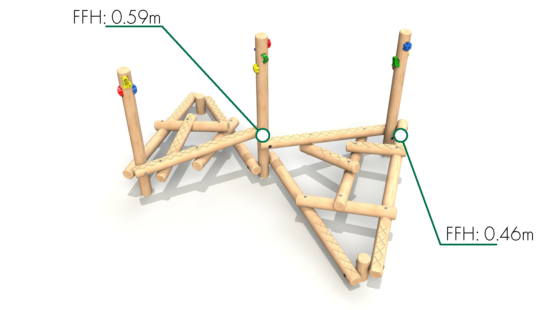 Clamber Stack Sorella Climbing Frame