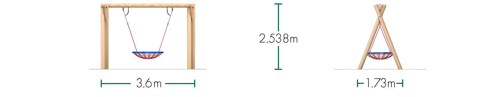 Group Swing (2.4m)