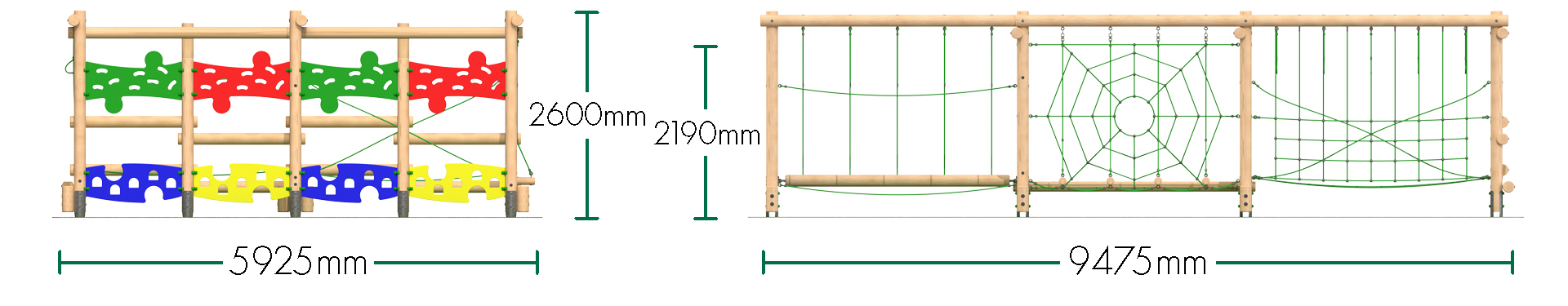 Pinnacle Play Frame