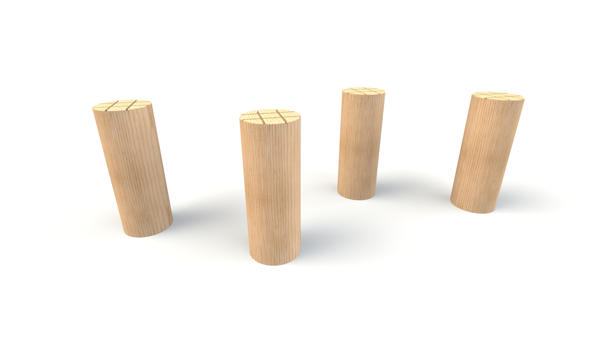150mm Stepping Logs