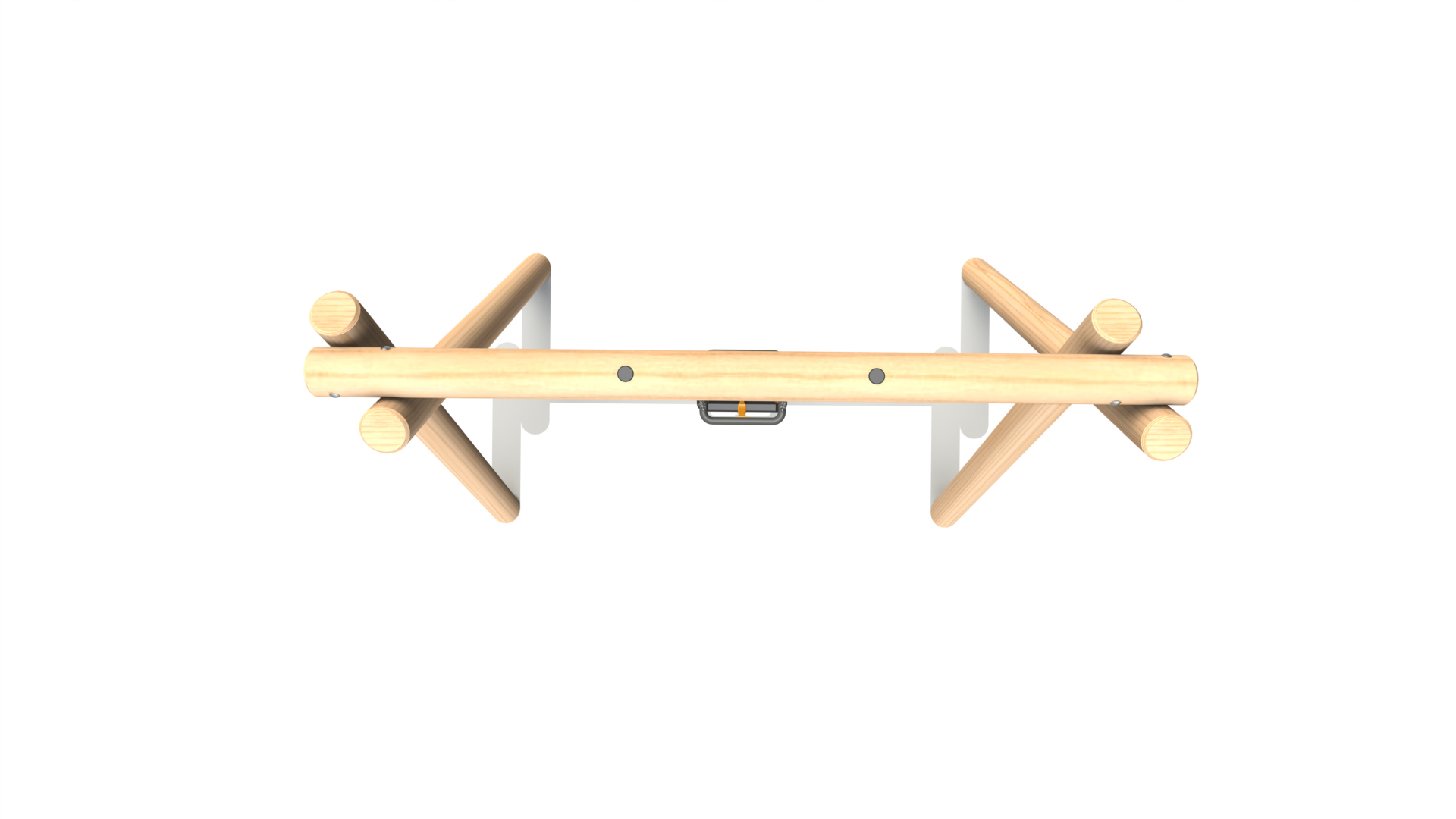 Single Timber Swing - Single Cradle Swing Seat (2m)