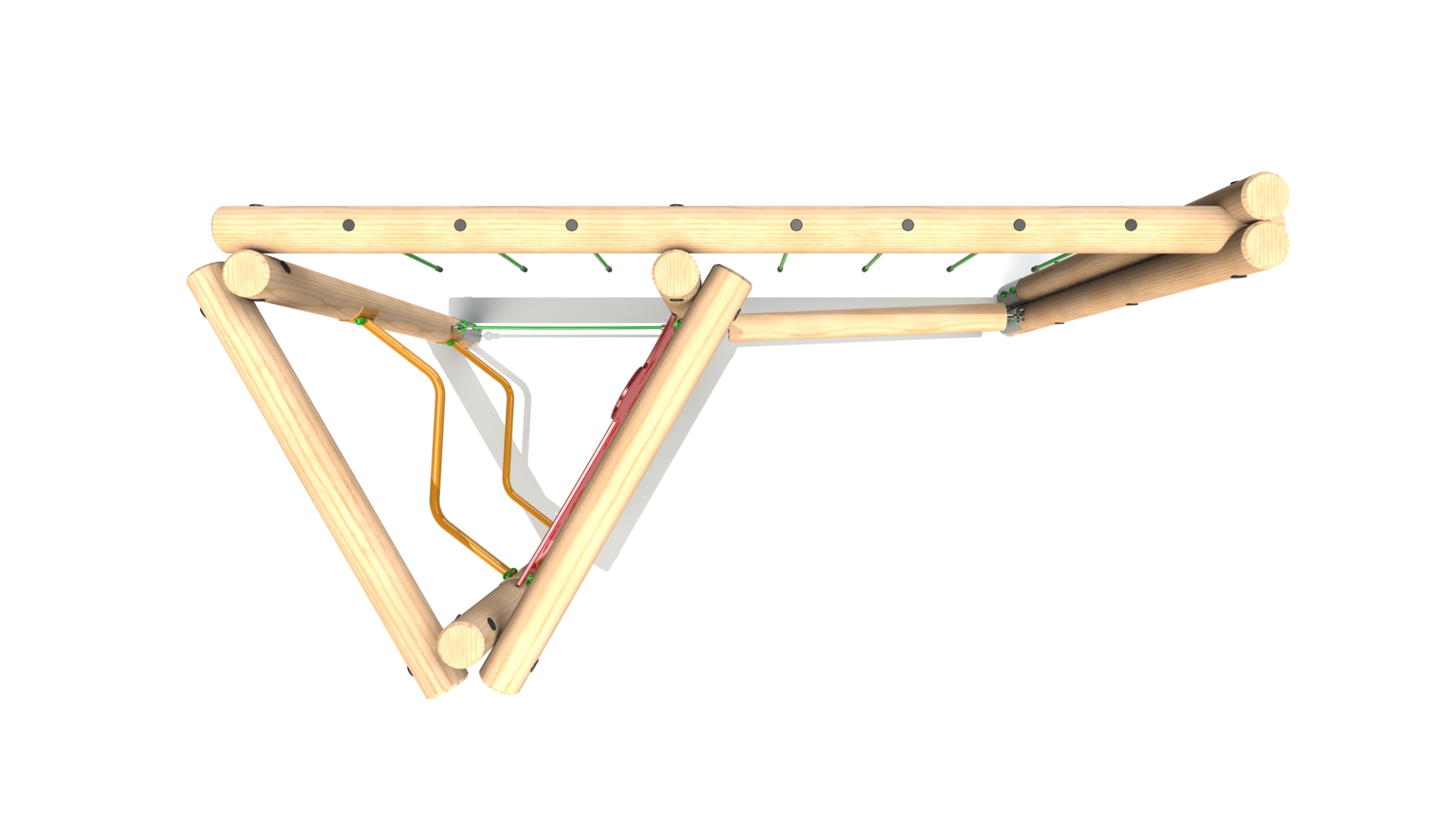 Triplay Challenge Climbing Frame 2 - Option 2
