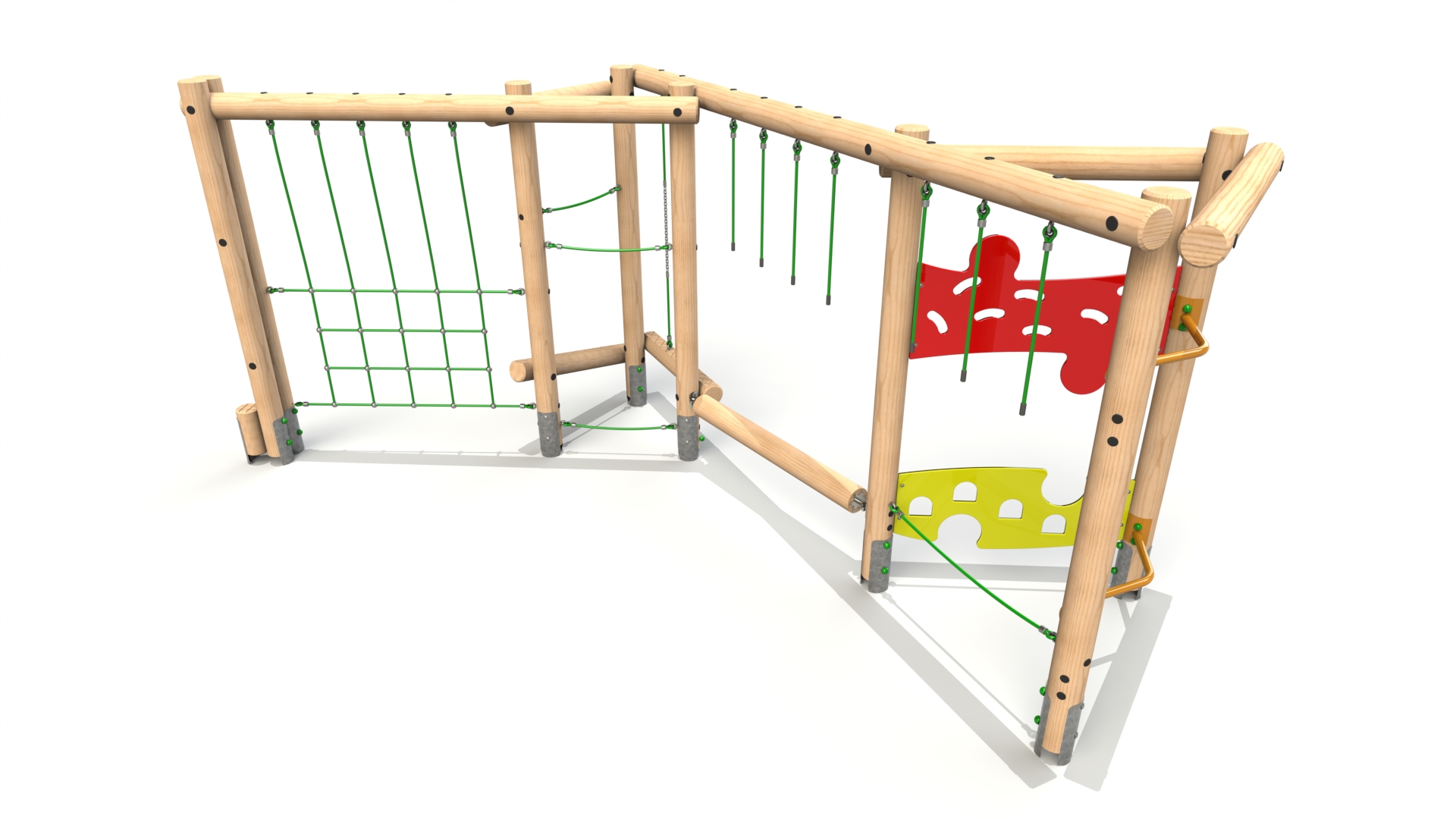 Triplay Challenge Climbing Frame 4 - Option 1