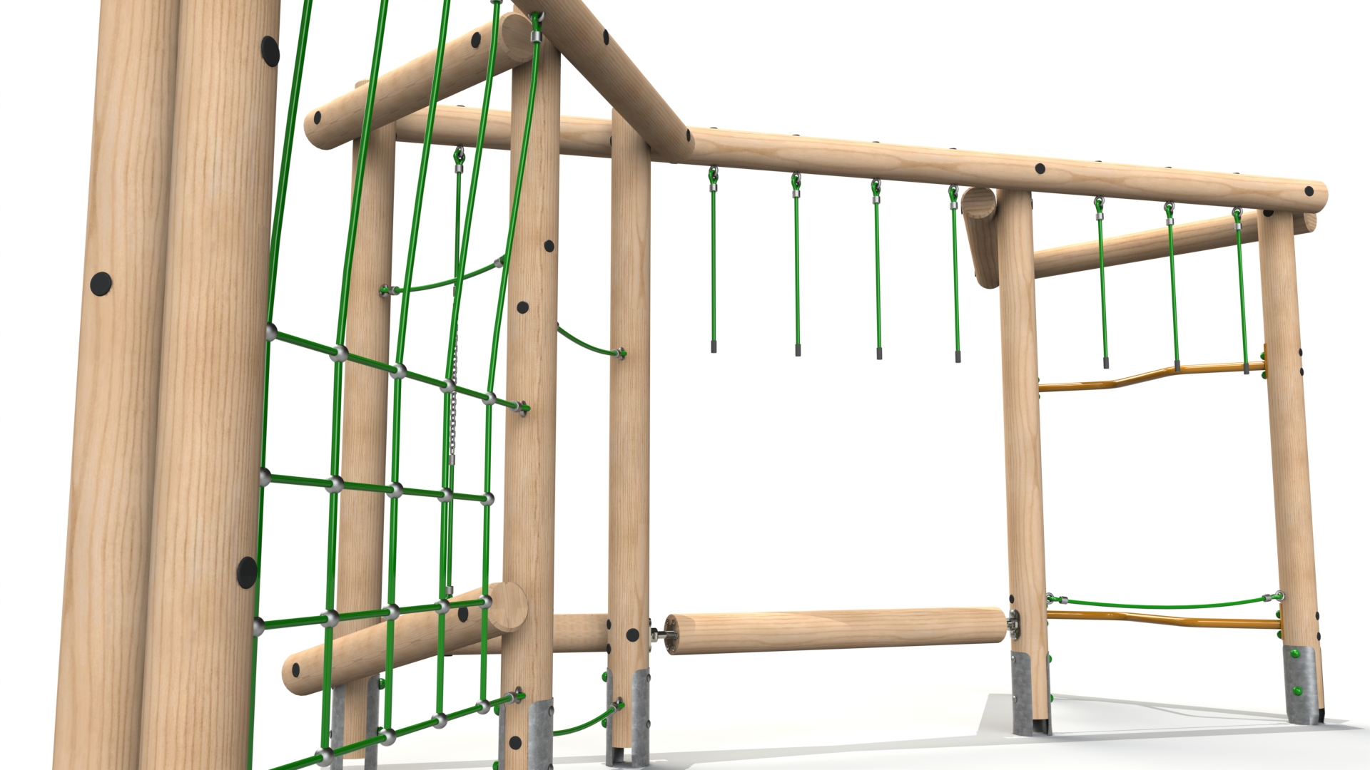 Triplay Challenge Climbing Frame 4 - Option 1