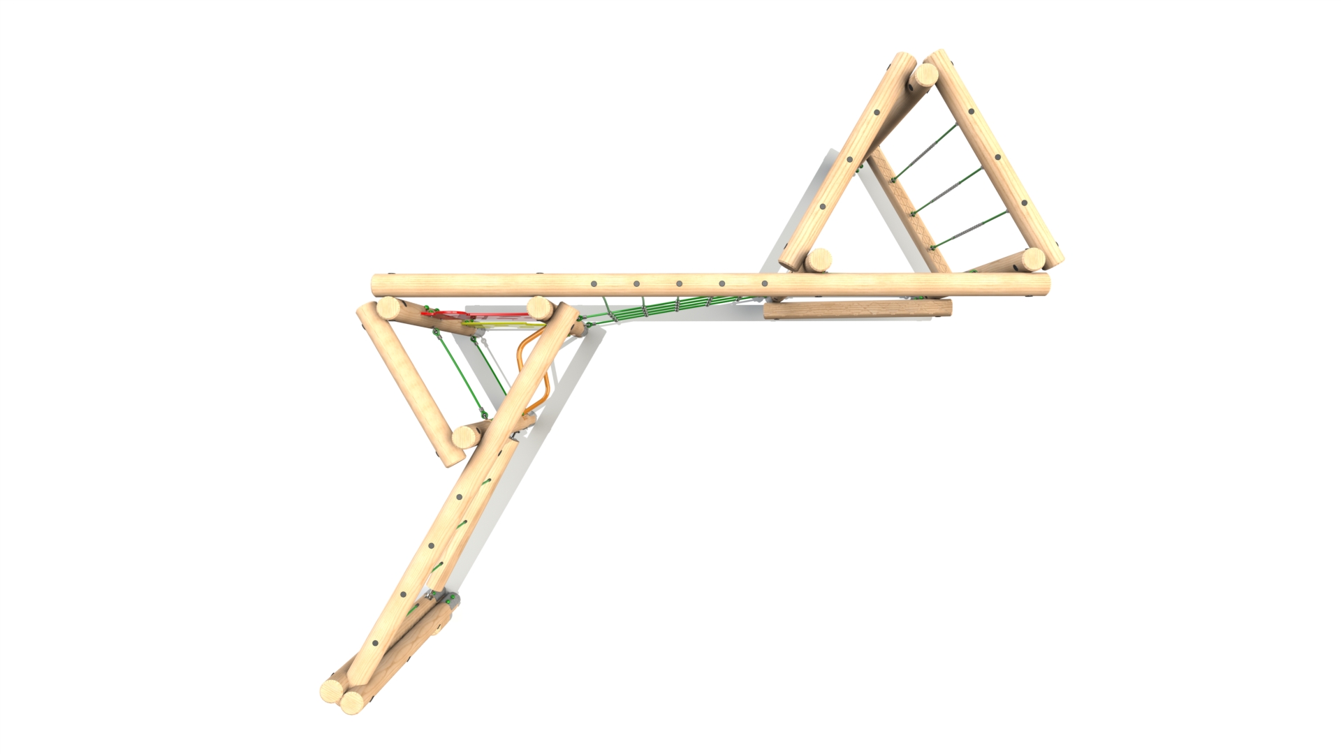 Triplay Challenge Climbing Frame 4 - Option 3