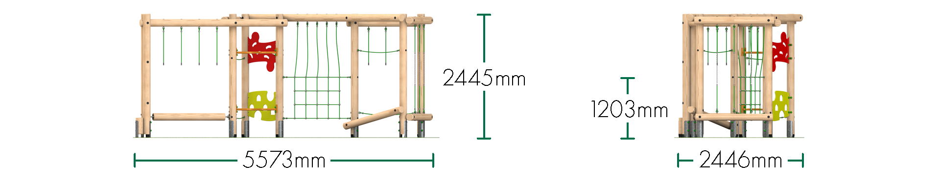 Triplay Challenge Climbing Frame 4 - Option 3